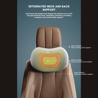 Conjunto de Almofadas Ergonómicas para Carro em Espuma Memory – Alívio Pescoço e Costas | ErgoComfort™