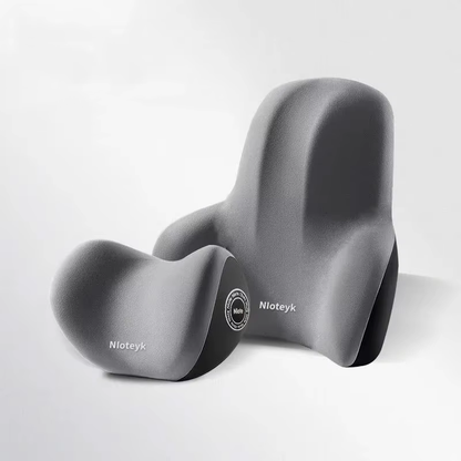 Conjunto de Almofadas Ergonómicas para Carro em Espuma Memory – Alívio Pescoço e Costas | ErgoComfort™