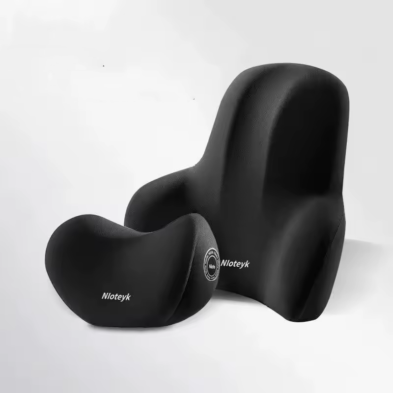Conjunto de Almofadas Ergonómicas para Carro em Espuma Memory – Alívio Pescoço e Costas | ErgoComfort™