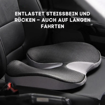 Ergonomisches Autokissen – Entlastet Steißbein und Prostata | ErgoSeat™