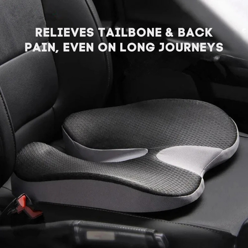 Almofada Ortopédica para Carro – Alívio do Cóccix e da Próstata | ErgoSeat™